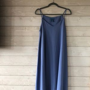 Light blue flow dress